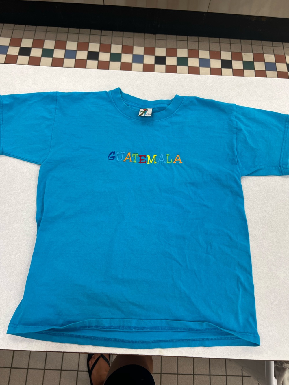 Guatemala Embroidered Short Sleeve Tee